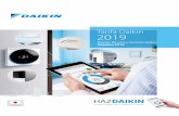 Tarifa Daikin 2019 - Tu Clima S.L.€¦ · 12,1 / 5,6 / 4,0 13,3 / 6,9 / 4,8 15,0 / 6,6 / 4,6 14,4 / 7,7 / 5,9 Velocidades del ventilador Nº 5 + A + S 5 + A + S 5 + A + S Dimensiones