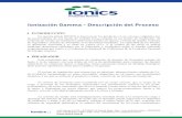 Ionización Gamma - Descripción del Proceso...2013/08/08  · extractor de aire, nivel de agua de pileta, monitores de área, sistemas de enclavamientos y alarmas, etc. La instalación