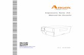 Impresora Serie iX4 Manual de Usuario · 2019-07-25 · Coloque la impresora dentro del alcance del cable con el Host (Cable USB o Serial). 3. Separe el cable eléctrico de otros