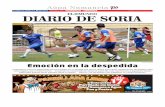 DIARIO DE SORIA /EL PMUNDO DOMINGO 9 DE JUNIO DE 2013 EL … · La persiana de la Liga El Numancia y Córdoba terminan la temporada en un encuentro intrascendente desde el punto de