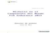 INFORMACIÓN DE PRENSA - Login - Michelin … · Web viewMichelin equipa a sus socios con neumáticos en la dimensión 30/65-18 para el delantero y 31/71-18 para el trasero en la