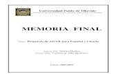 MÁSTER OFICIAL EN ENSEÑANZA DEL ESPAÑOL COMO …924a5aae-c...MEMORIA FINAL DE MÁSTER Fidelia Medina FICHA BIOGRÁFICA Y PROFESIONAL Fidelia 2003 conferida por el Instituto de Cultura