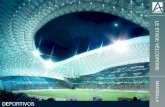 La butaca Space Max preside el palco de autoridades vistiendo los colores del Getafe FC. Kaspysk (RUSIA) Anzhi Arena El estadio de Anzhi ha experimentado un cambio sustancial tras