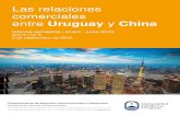 Las relaciones comerciales entre Uruguay y China · Anexo estadístico ..... 25 . 3 Sin considerar las exportaciones desde y a través de zonas francas, la balanza comercial en bienes