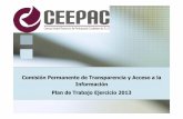 Plan de trabajo 2013 Comision - ceepacslp.org.mx de... · Reglamento de Comisiones del CEEPAC, publicado día 22 de septiembre de 2011, en el Periódico Oficial del Estado, así como