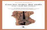 Con los restos del violín - Crear en Salamanca · Luis Cabrera Hernández Gerardo Rodríguez Con los restos del violín ... Lilliam Moro (Cuba), Juan Antonio Massone, Beppe Costa