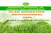 PLAN OPERATIVO INSTITUCIONAL 2018Presidencia de consejo Directivo N° 033-2017/CEPLAN/PCM. La Oficina de Planificación Agraria ha formulado el Plan Operativo Institucional 2018, cuya