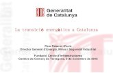 La transició energ tica a Catalunya · Preu de l’energia elèctrica en el 2n semestre de 2015 (€/MWh) Preus de l’energia elèctrica i gas natural 1. MODEL ENERGÈTIC ACTUAL