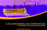 Fase de Clasiﬁcación Fase Final Cuartos de Final · vs. Atlas 19:30 hrs. La Corregidora TV Azteca Viernes Club Tijuana vs. Pachuca 21:30 HC 19:30 HL hrs. Caliente TV Azteca Sábado