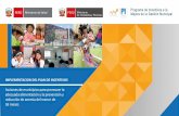 Identificación del problema - MEF | Gobierno del Perú€¦ · Identificación del problema Fuente: INEI- ENDES 2017 preliminar Gráfico 01 Perú: Proporción de niñas y niños