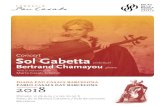 Concert Sol Gabetta violoncel Bertrand Chamayou · Internacionals. Bertrand Chamayou, el pianista favorit de Sol Gabetta, descriu el seu duet com: “Quan nosaltres toquem junts,