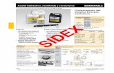 Aceite hidráulico, manifolds y conectoressidex.es/.../mangueras-acopladores-y-aceite-hidraulicos.pdf · 2019-09-09 · En la foto: FH-604, FR-400, AR-630, C-604, AH-604, AR-400 Selladores