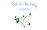 Día de la paz - jcyl.esceipciudaddelosninos.centros.educa.jcyl.es/sitio/upload/DIA_DE_LA_… · I Edición Concurso “Día de la Paz” GANADORES E. INFANTIL: 3 Años: Inés Rodríguez