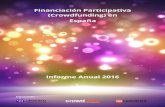 Financiación Participativa (Crowdfunding) en España · 2018-09-27 · 2017 es el año de la consolidación de la Financiación Participativa en España y se aspira a superar los