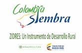Colombia Siembra de Agricultura.pdf · En 2016= 240 mil Qué es? Fuente: DANE 2015. Fuente: IGAC et. Al. 2012. Conflictos de uso del territorio colombiano. Mapa nacional de vocación