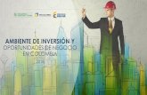 Presentación Colombia – Español · ZIDRES La ley plantea un nuevo modelo de desarrollo agrícola, que habilita la disponibilidad de tierra, en donde los empresarios y trabajadores