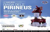 Dossier Diada dels Pirineus 18-07-01 Minyons€¦ · Benvolguts Castellers i Castelleres, Ens plau donar-vos la benvinguda a la diada més especial de la temporada castellera al Principat