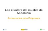 Los clusters del mueble de Andalucíaasociacionacema.com/wp-content/uploads/2018/05/MUEBLE-Lineas … · Definir bien el negocio Entender negocio y sus claves Rentabilidades, márgenes