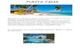 PUNTA CANA - CEIP Santa Maria del Marceipsantamariadelmar.net/.../sites/47/2020/04/PUNTA-CANA.pdfIsla Saona Es la excursión más popular de toda el área de Punta Cana. Esta isla