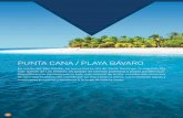 PUNTA CANA / PLAYA BÁVARO Punta Cana 15.pdfPUNTA CANA / PLAYA BÁVARO En medio del Mar Caribe, se encuentra la isla de Santo Domingo, la segunda isla más grande de Las Antillas,