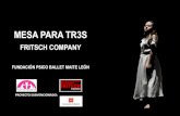 Fundación Psico Ballet Maite León - MESA PARA TR3S · Maite León, para el festival de cine de Alcalá de Henares y los premios BroadwayWorld. Componente de la compañía CasiDanza