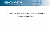 CARGA DE CASOS DEL...(Edición 2011-1) Esta nueva edición de los Casos del CIADI Estadística – proporciona un perfil actualizado de la carga de casos del CIADI, históricamente
