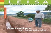 Agricultura en transición - leisa-al.orgtrabajo, mejorar la economía familiar. ... es una característica de esta zona de los Andes y un problema muy grande para la agricultura y