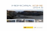 MEMORIA IGME · La labor de difusión del conocimiento ha tenido su máxima expresión en las distintas exposiciones celebradas este año, destacando “Hispaniae Geologica Chartographia.