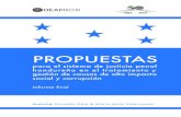 PROPUESTAS - Organization of American States · Cristian Hernández ISBN: 978-956-8491-60-4 Registro de Propiedad Intelectual: A-300759 Diseño portada: Edición: Paula Mesa (coordinadora)