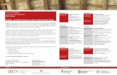 Curs de mestratge 1 4 en construcció tradicional UEC ... · Curs de mestratge en construcció tradicional UEC Girona Mòdul 4 – 3a edició: Fusta, ferro, vidre i condicionament