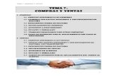 TEMA 7: Compras y ventas - APUNTES DE CONTABILIDAD · 2019-06-18 · TEMA 7- compras y ventas 4 Ejemplo: Una empresa compra materias primas al contado, por valor de 8.000€ más