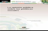 La opinión pública sobre las políticas sociales · 5.3 La opinión pública sobre las políticas sociales 2 1. Introducción: Relación entre opinión pública y las políticas