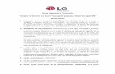 Bases legales de la Promoción LG Smart TV pequeña pulgada y … · Bases legales de la Promoción ... • El uso de cualquier programa o sistema fraudulento. • Interrupción intencionada