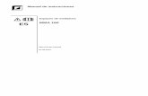 Manual de instrucciones · Manual de instrucciones Equipos de soldadura ES MMA 160 299 -010100 TWD04 02.09.2015