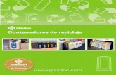 Contenedores de reciclaje Spanish... · 2013-12-20 · El modus de reciclaje de gran capacidad protege sus contenedores de ruedas. Modus convierte sus contenedores antiguos en un