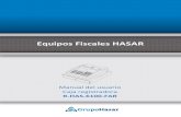 Equipos Fiscales HASAR - grupohasar.comgrupohasar.com/wp-content/uploads/2018/09/R-HAS-6100-FAR-Man… · 6.3 – Reporte de cajeros ... 4.2 – Carga del papel 5 – Descripción
