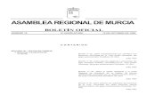 ASAMBLEA REGIONAL DE MURCIAhermes.asambleamurcia.es/documentos/pdfs/boar/Boar.04/...ASAMBLEA REGIONAL DE MURCIA BOLETÍN OFICIAL NÚMERO 10 IV LEGISLATURA 10 DE OCTUBRE DE 1995 C O