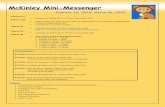 McKinley Mini-Messenger · McKinley Mini-Messenger Febrero 26, 2020– Marzo 06, 2020. Febrero 27 - • Academia de Padres dia #2, 8:35am-10am (salón 100) Febrero 28 - • Junta