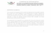 COMISIÓN DE TRANSPORTES...GERMÁN ERNESTO RALIS CUMPLIDO, DEL GRUPO PARLAMENTARIO DE MOVIMIENTO CIUDADANO (EXP. 5432) COMISIÓN DE TRANSPORTES HONORABLE ASAMBLEA: A la Comisión de