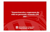 “Supervivencia y esperanza de vida en personas viviendo ... · Central Asia MSM 4% IDU 67% CSW 5% All others 17% CSW client s 7% * India was omitted from this analysis because the