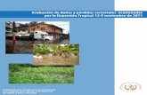Evaluación de daños y pérdidas sectoriales …...11 Evaluación de daños y pérdidas sectoriales ocasionados por la Depresión Tropical 12-E noviembre de 2011 Gobierno de Guatemala