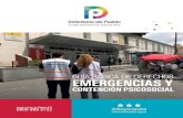 GUÍA BÁSICA DE DERECHOS EMERGENCIAS Y · guÍa bÁsica de derechos: emergencias y contenciÓn psicosocial las medidas y decisiones que se tomen en las primeras 72 horas en una situaciÓn