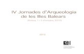 IV Jornades d’Arqueologia de les Illes Balears · de Menorca, con una especial concentración en los conjuntos cristianos de la illa del Rei y de Cap des Port, situados en los puertos