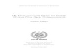 OnFilterandCodeDesignforEnergy EﬃcientFiber-OpticCommunicationspublications.lib.chalmers.se/records/fulltext/251417/251417.pdf · OnFilterandCodeDesignforEnergyEﬃcientFiber-OpticCommunica-tions
