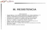 III. RESISTENCIA...TRABAJO DE RESISTENCIA EN EDAD ESCOLAR • Entre 10 y 13 años, el % de peso en relación al VO 2 es idóneo para el trabajo de resistencia (Martin 1982). Es útil