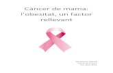 Càncer de mama - premisrecerca.uvic.catpremisrecerca.uvic.cat/sites/default/files/webform... · 2016-03-08 · Treball de recerca Càncer de mama: l’obesitat, un factor rellevant