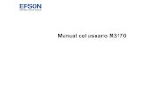 Manual del usuario - M3170 

3 Contenido Manual del usuario M3170..... 13