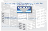 Informe de Coyuntura...Correspondiente al período Julio – Agosto 2015 Informe de Coyuntura de la Construcción Buenos Aires | Septiembre 2015 Informe de Coyuntura N 119 Índice
