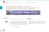 MUNICIPALISMO : DE LA EMANCIPACIÓN CIUDADANA AL …Reino Unido, la triplicación de la población local y una fuerte inmigración en Celrà – España, el proyecto de un supermercado