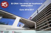 Facultat d'Enologia de la Universitat Rovira i Virgili - El CRAI i les eines de ... · 2018-09-13 · Què és el CRAI El Centre de Recursos per a l’Aprenentatge i la Investigació
